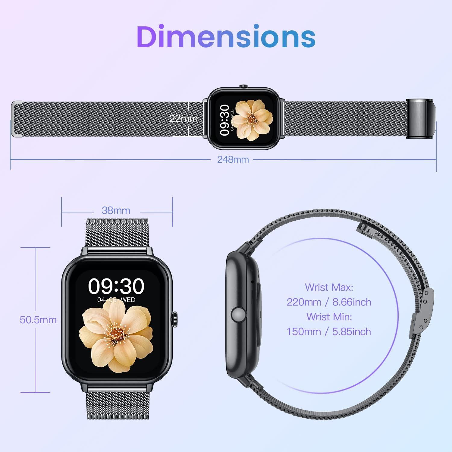 Reloj Inteligente Taopon 1.83" Fitness Bluetooth IP67