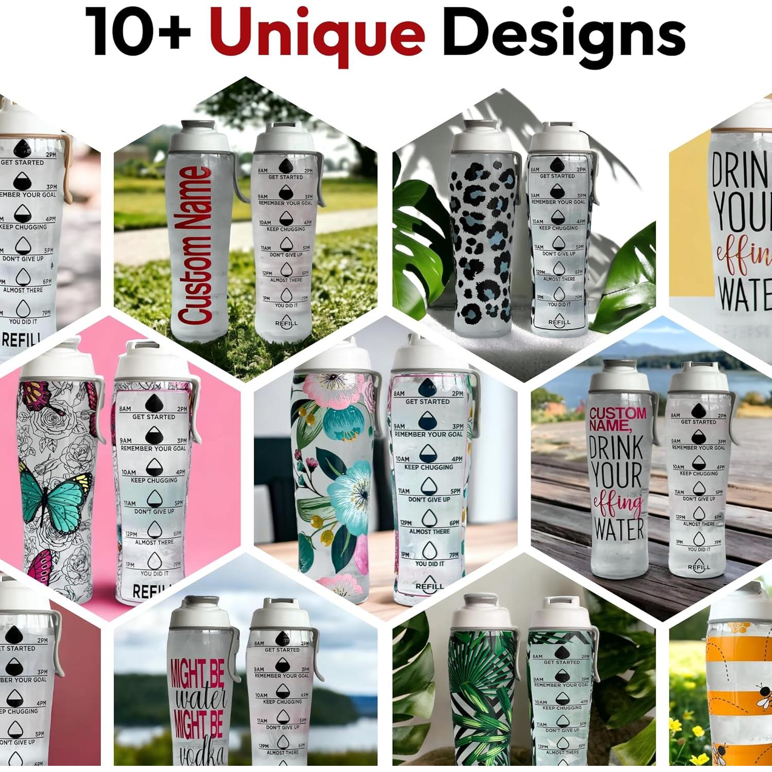 Botella de Agua 50 Strong 30 oz Personalizada BPA Libre