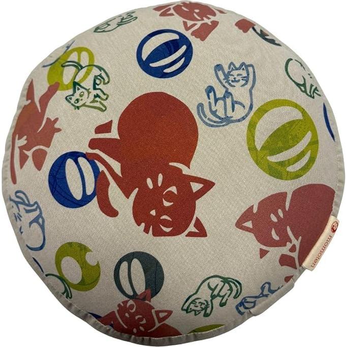 Cojín Zafu para Meditación Zen Momoten Beige 28 cm Kapok