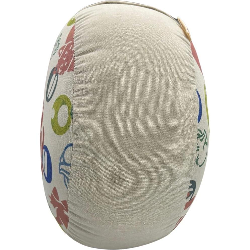 Cojín Zafu para Meditación Zen Momoten Beige 28 cm Kapok