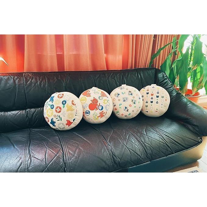 Cojín Zafu para Meditación Zen Momoten Beige 28 cm Kapok