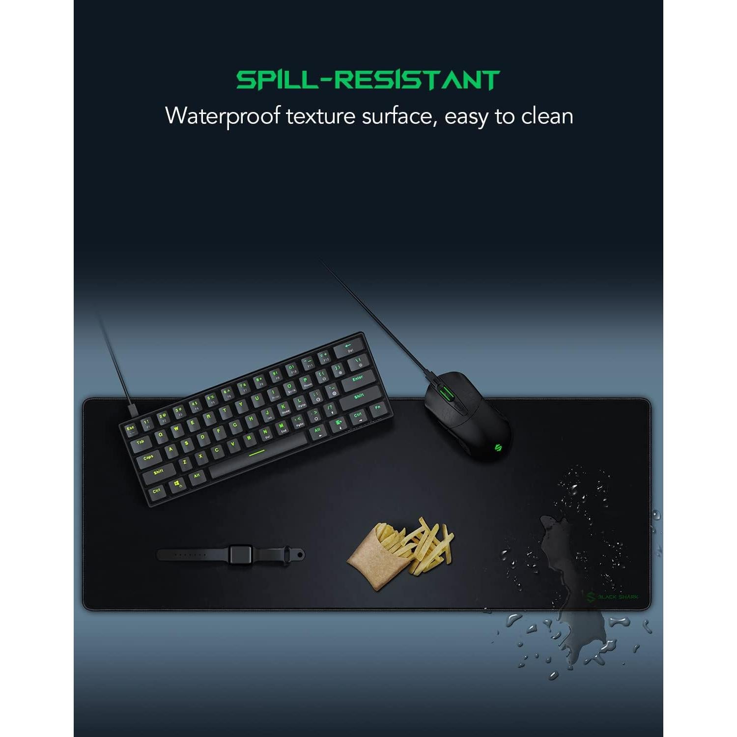 Alfombrilla de Ratón Gaming Black Shark Manta P2 80x30cm