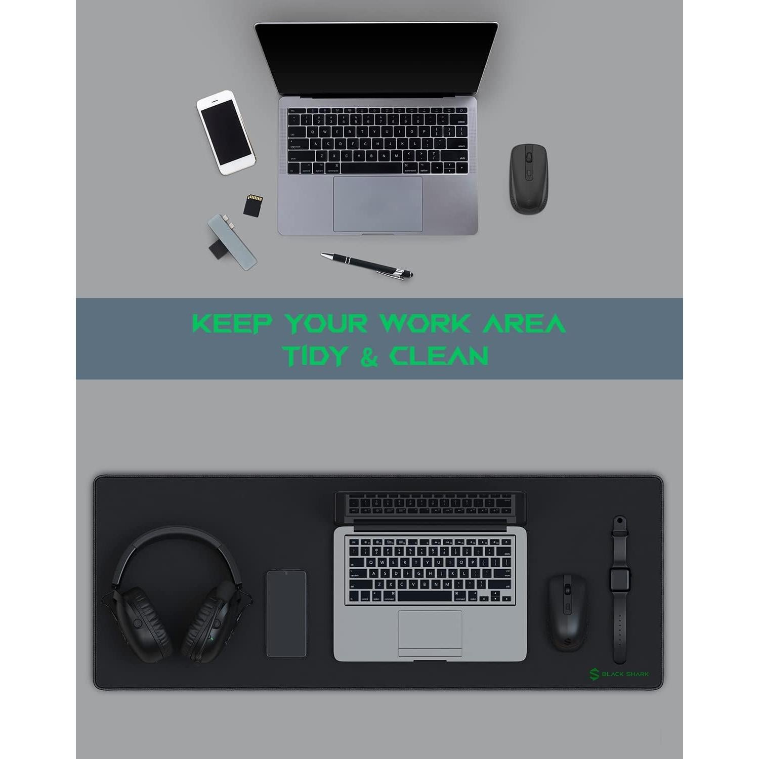 Alfombrilla de Ratón Gaming Black Shark Manta P2 80x30cm