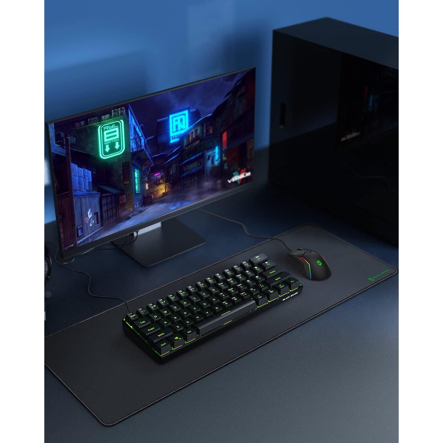 Alfombrilla de Ratón Gaming Black Shark Manta P2 80x30cm