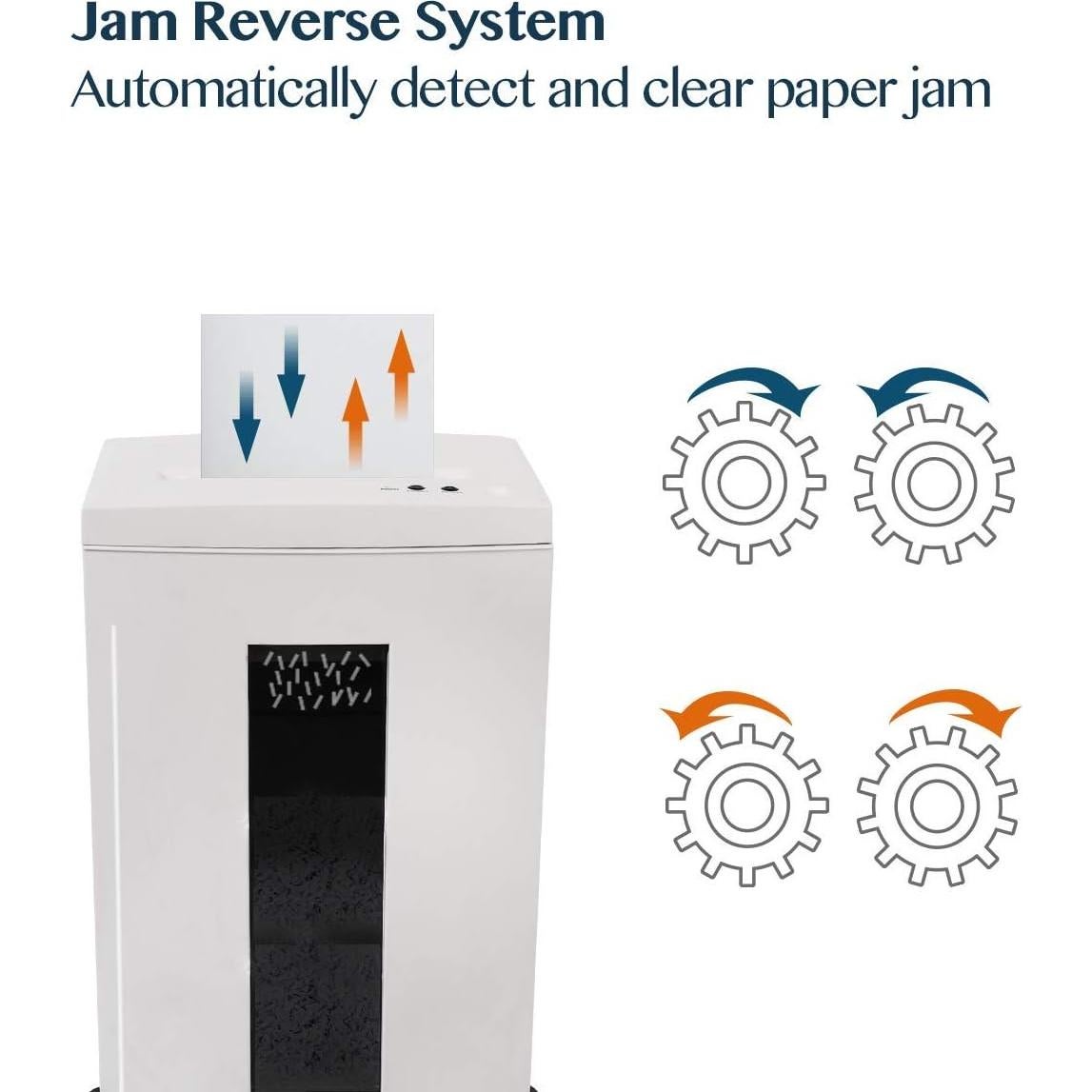 Trituradora de Papel WOLVERINE SD9113 18 Hojas P-4 Blanca