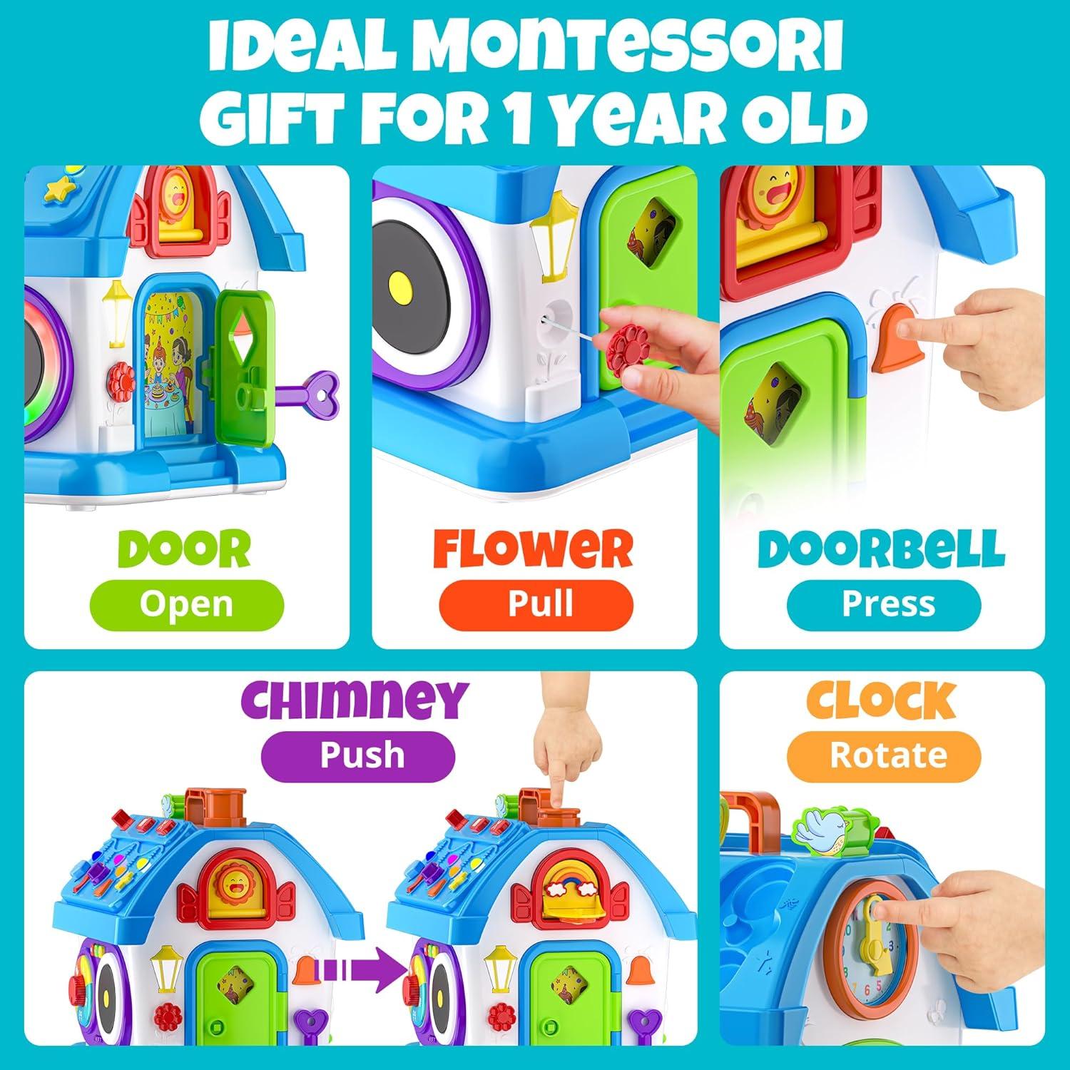 Juguetes Montessori Interactivos Cymy para Niños 1-2 Años