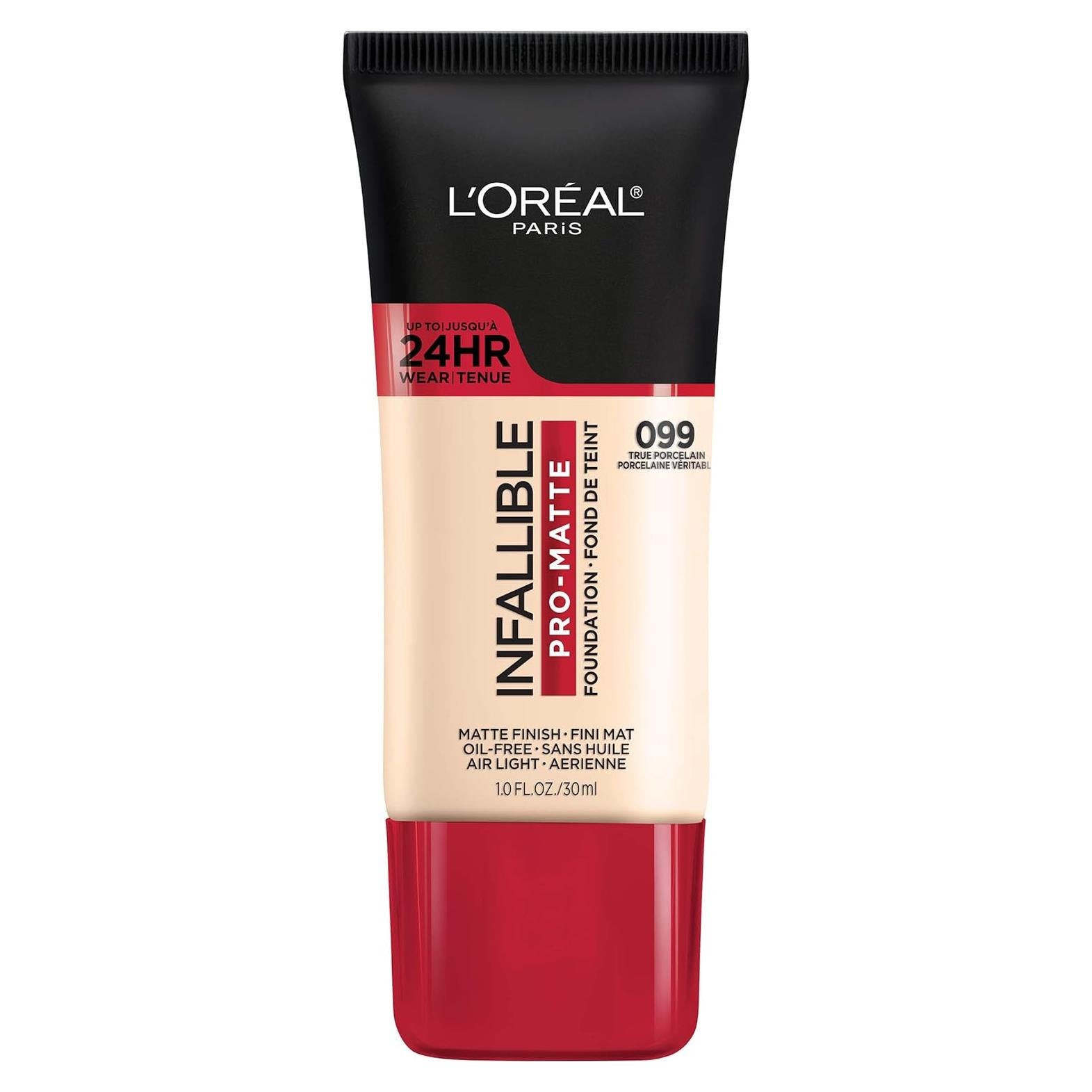 Base Líquida L'Oreal Paris Infallible Pro-Matte 29.57 ml Porcelana