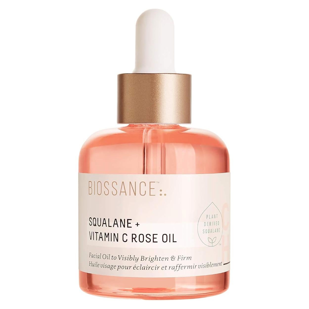 BIOSSANCE Aceite Facial Squalane + Vitamina C 30 ml - Suero Iluminador