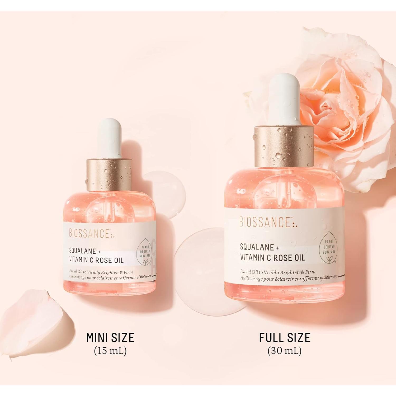 BIOSSANCE Aceite Facial Squalane + Vitamina C 30 ml - Suero Iluminador