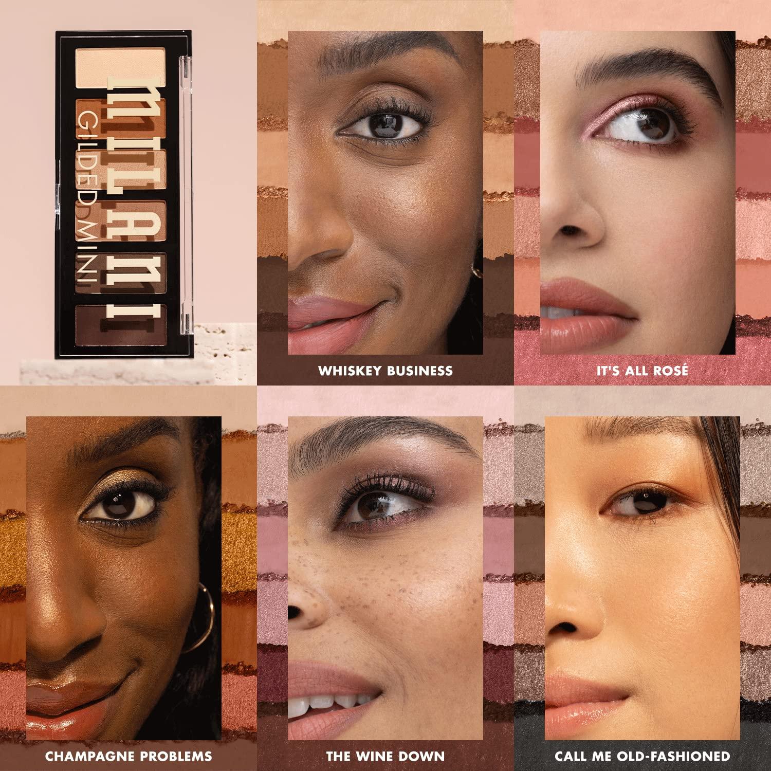 Paleta de Sombras de Ojos Mini Gilded Milani 6 Tonos Mate y Brillantes