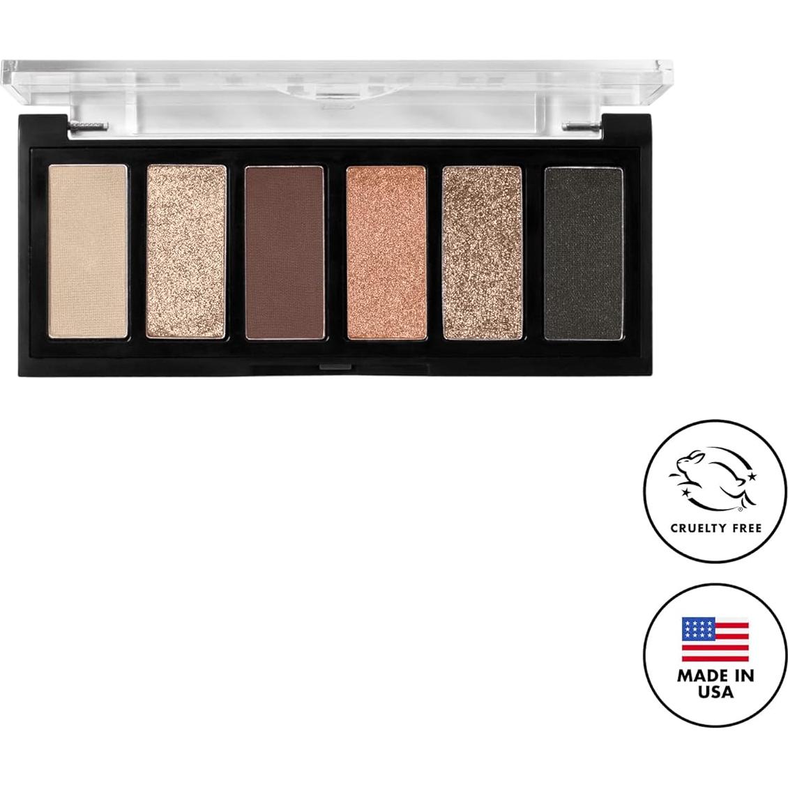 Paleta de Sombras de Ojos Mini Gilded Milani 6 Tonos Mate y Brillantes