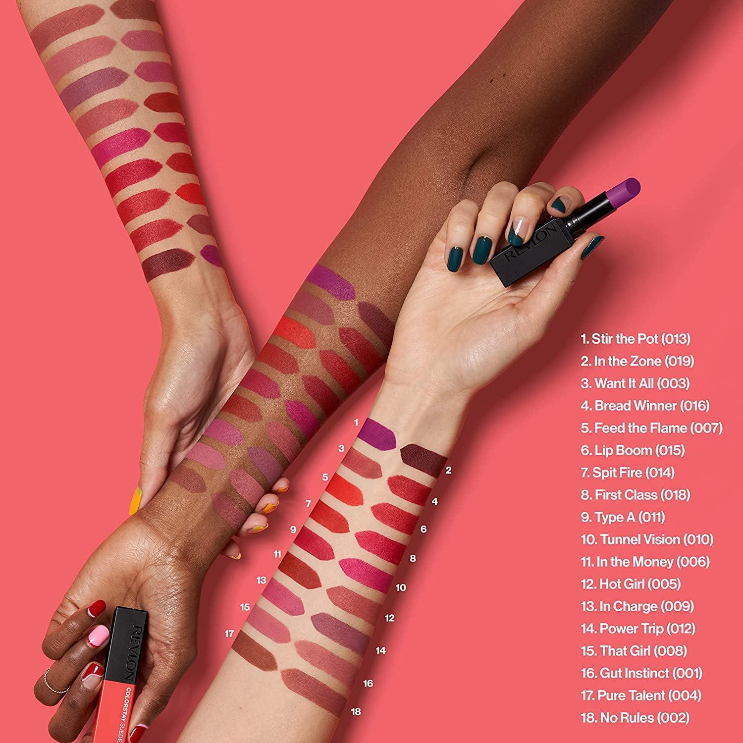 Pintalabios Revlon ColorStay Suede Ink 2.54 g 001 Instinto Natural