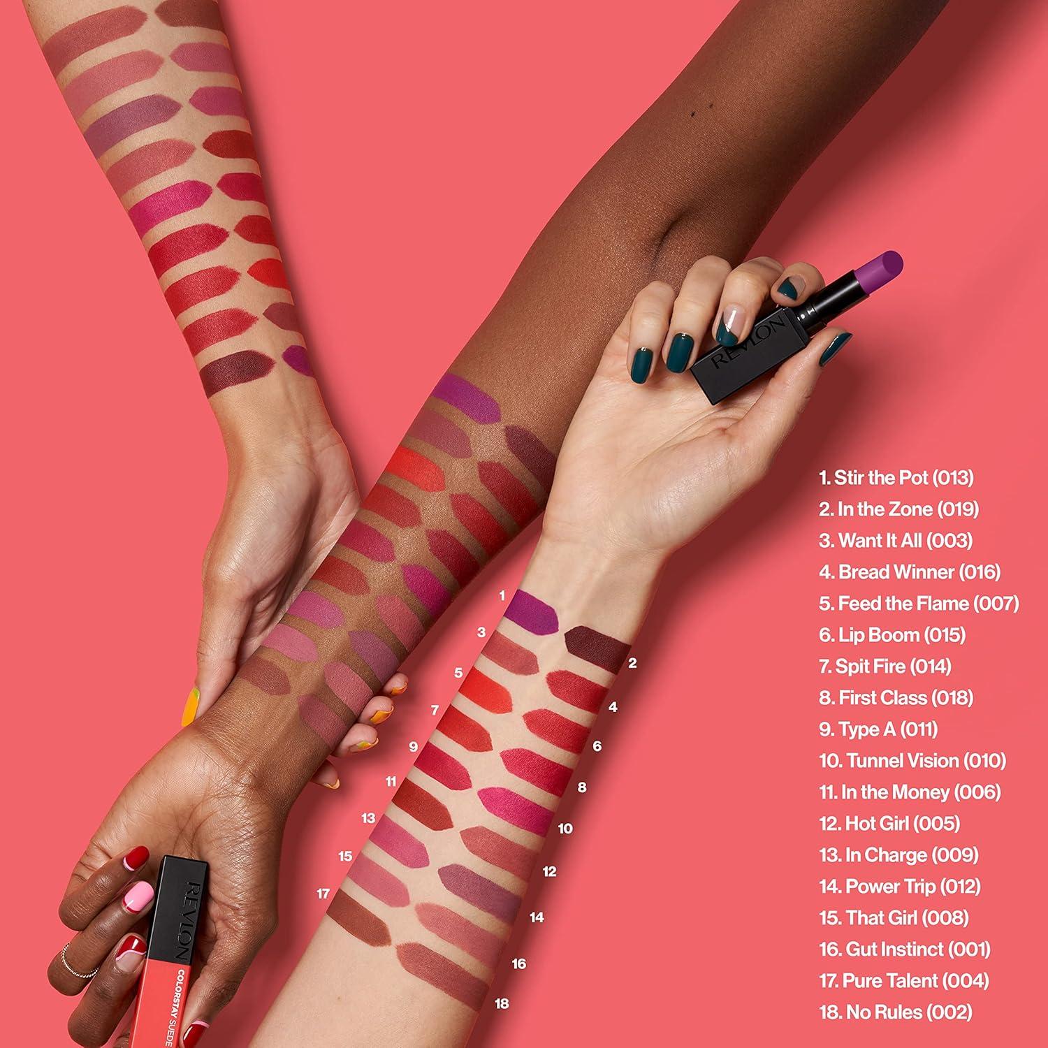 Pintalabios Revlon ColorStay Suede Ink 2.54 g 001 Instinto Natural