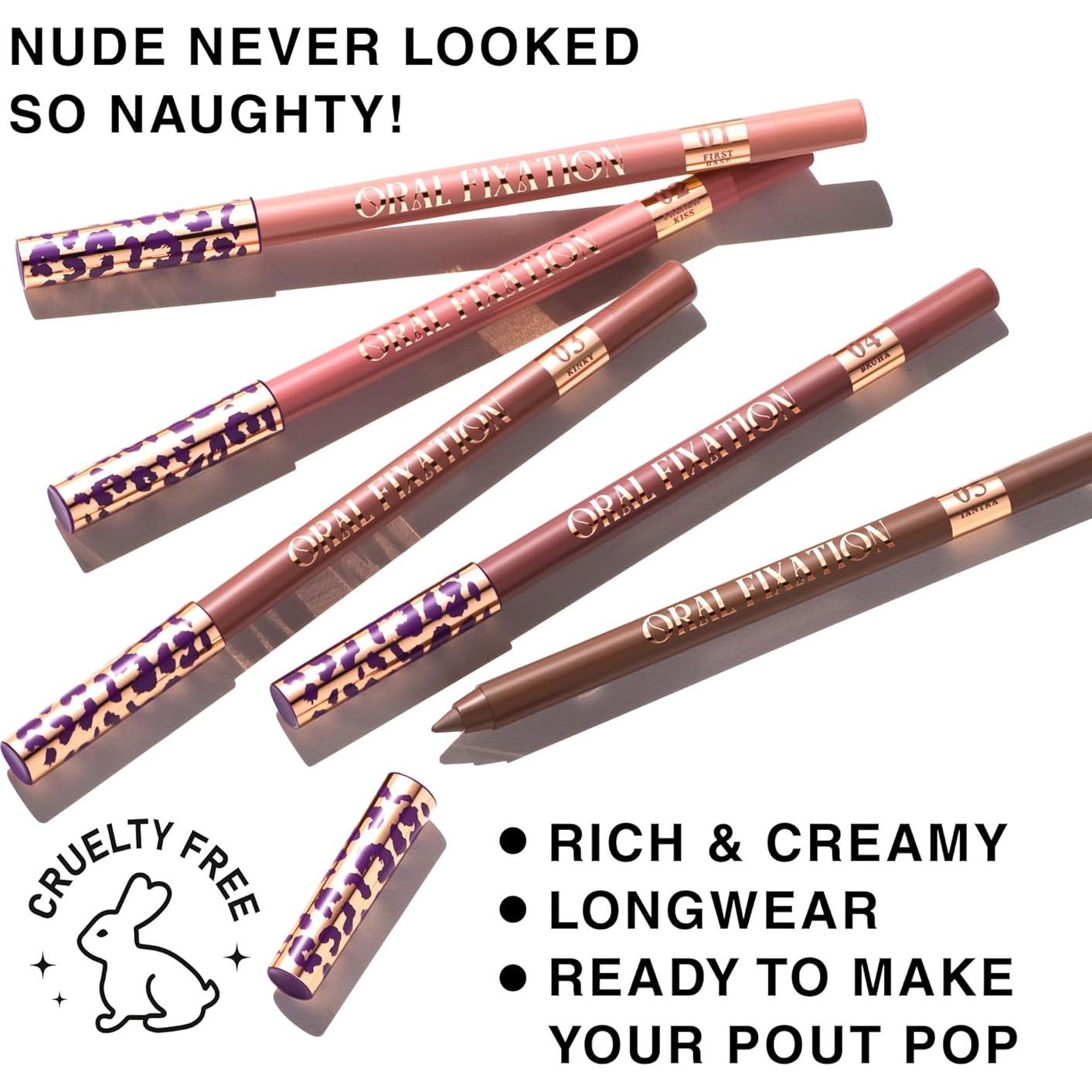 Lápiz de Contorno de Labios BRUHA - Resistente al Agua 14.19cm