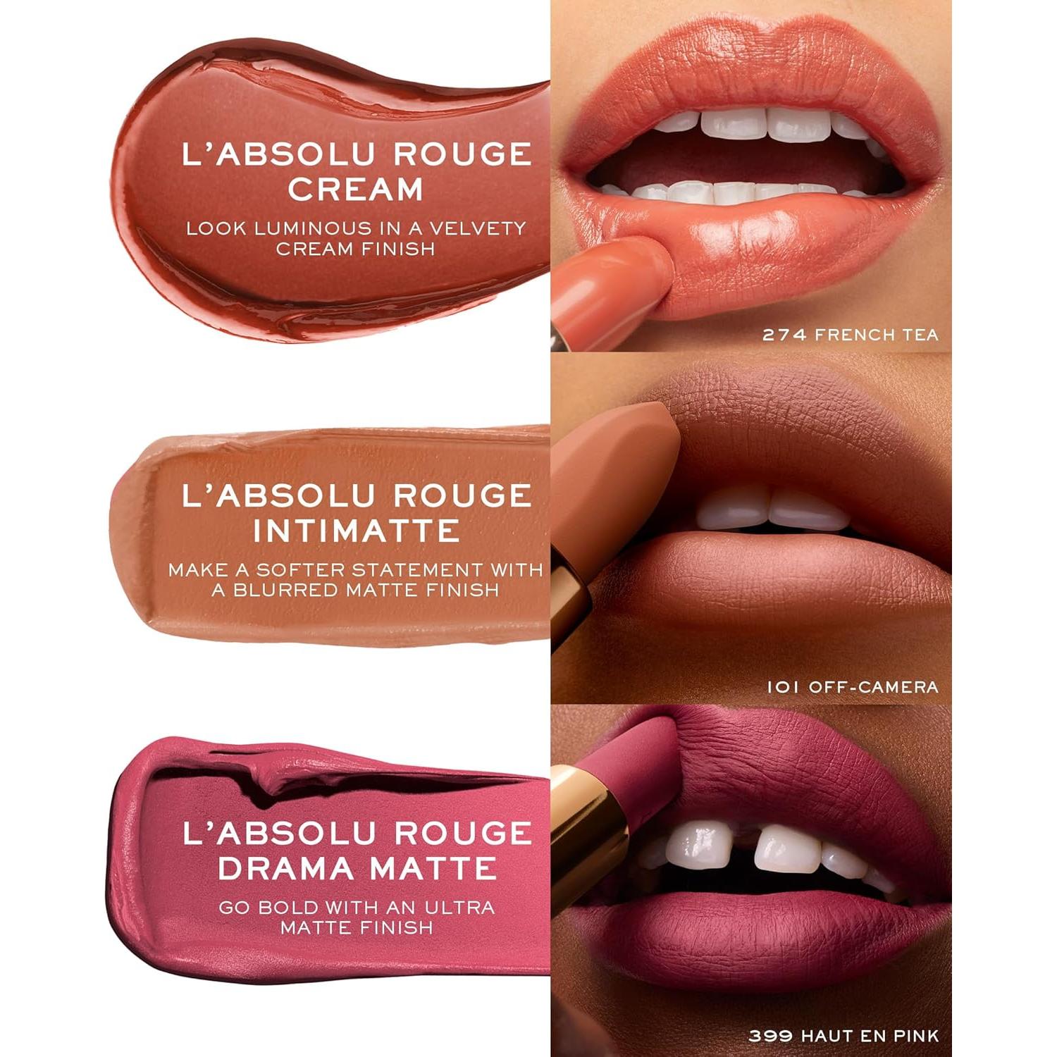 Barra de Labios Hidratante Lancôme L'Absolu Rouge 3.4g - Acabado Luminoso