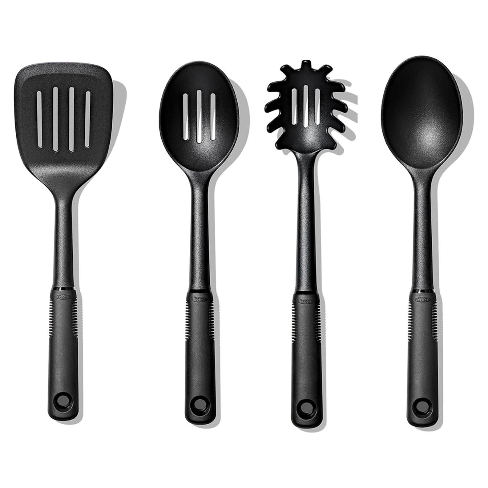 Set de Utensilios de Nylon OXO Good Grips 4 Piezas