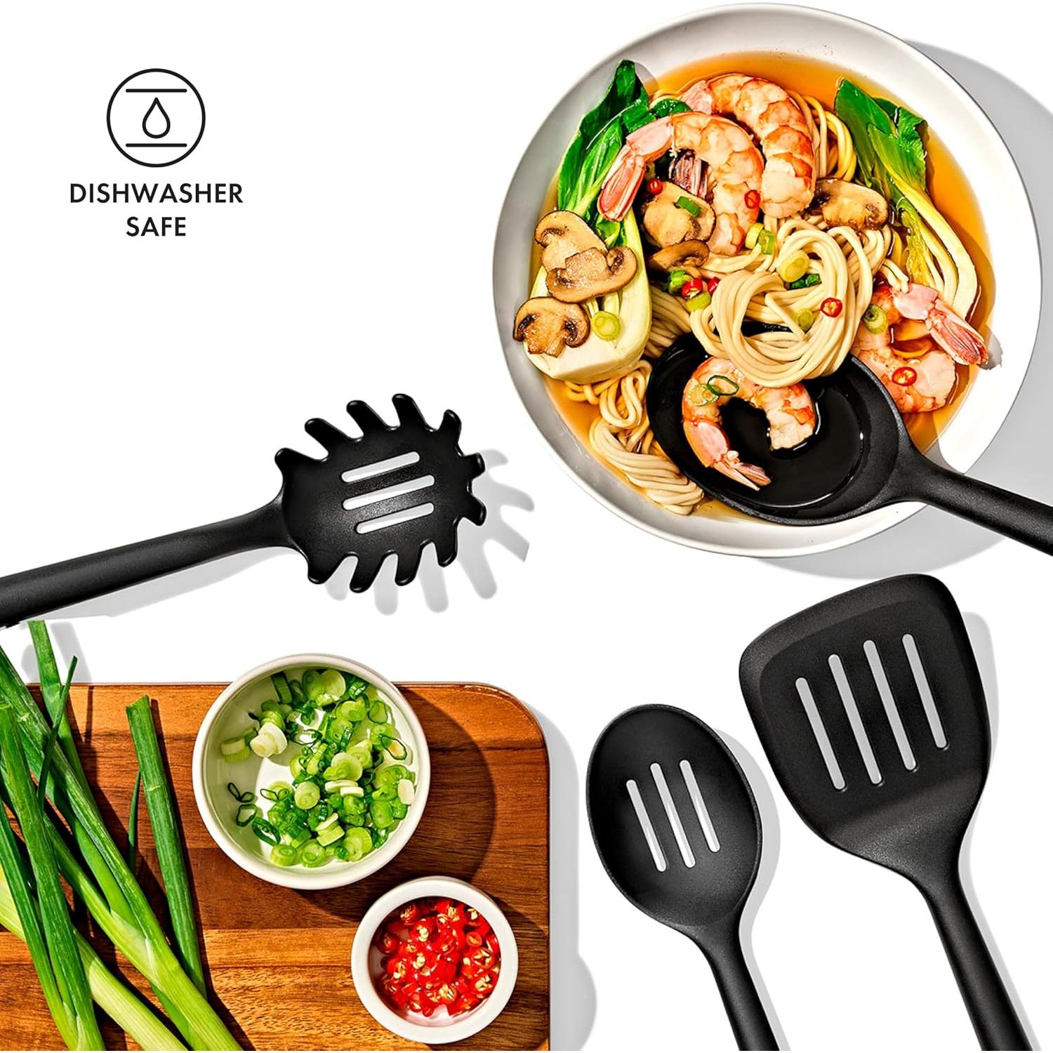 Set de Utensilios de Nylon OXO Good Grips 4 Piezas