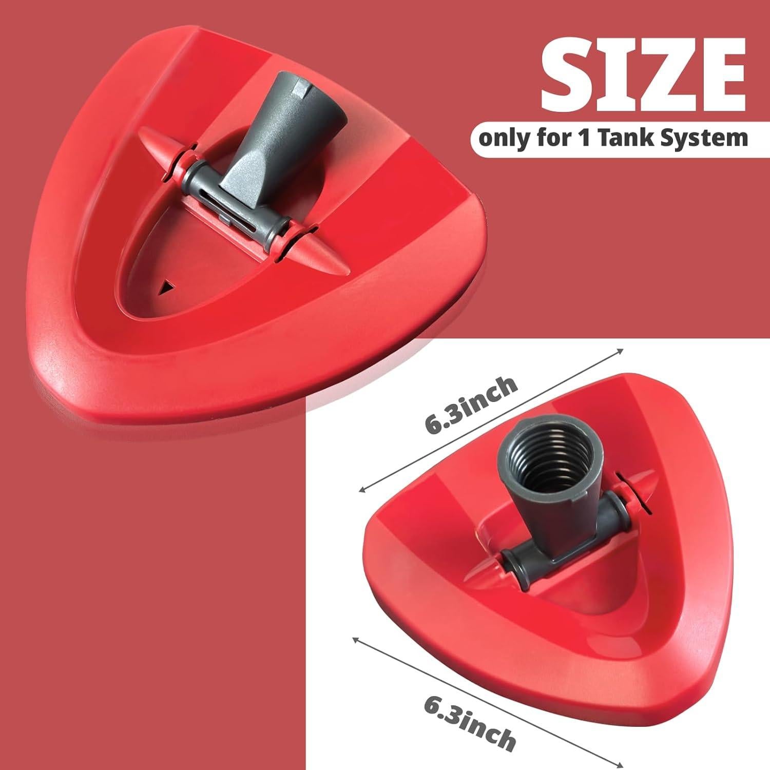 Base de Reemplazo para Mop Giratorio Koolstuffs 16x16cm