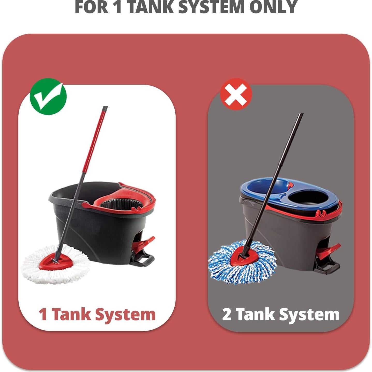 Base de Reemplazo para Mop Giratorio Koolstuffs 16x16cm