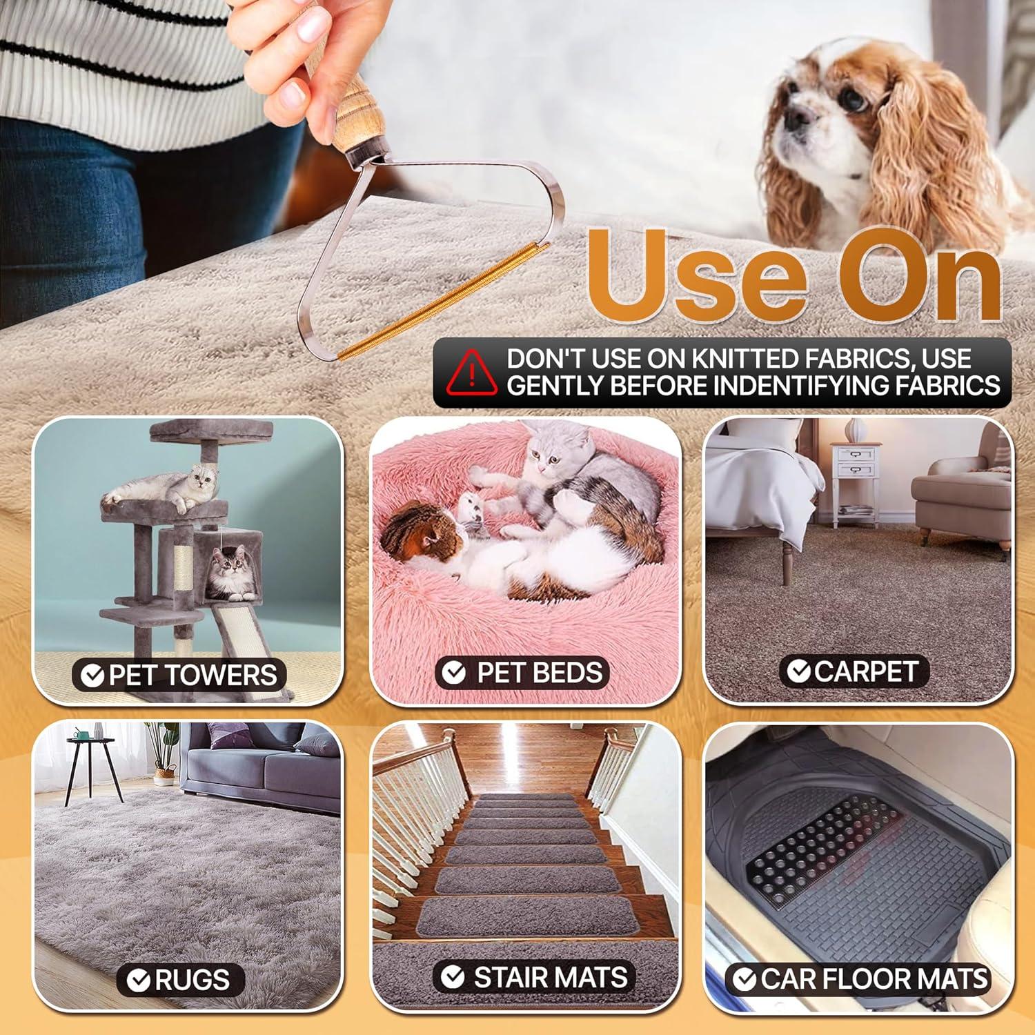 Removedor de Pelo de Mascota Diafline Pro - 2 Piezas