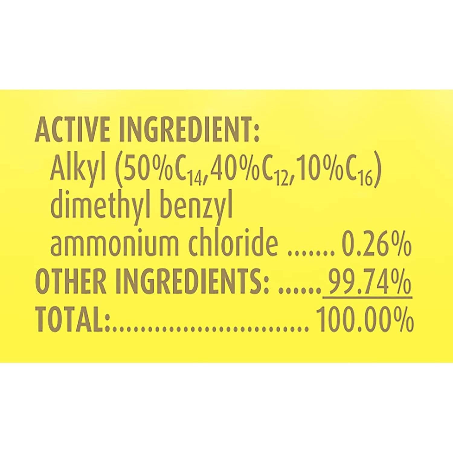 Toallitas Desinfectantes Lysol Flor de Limón 80 Unidades
