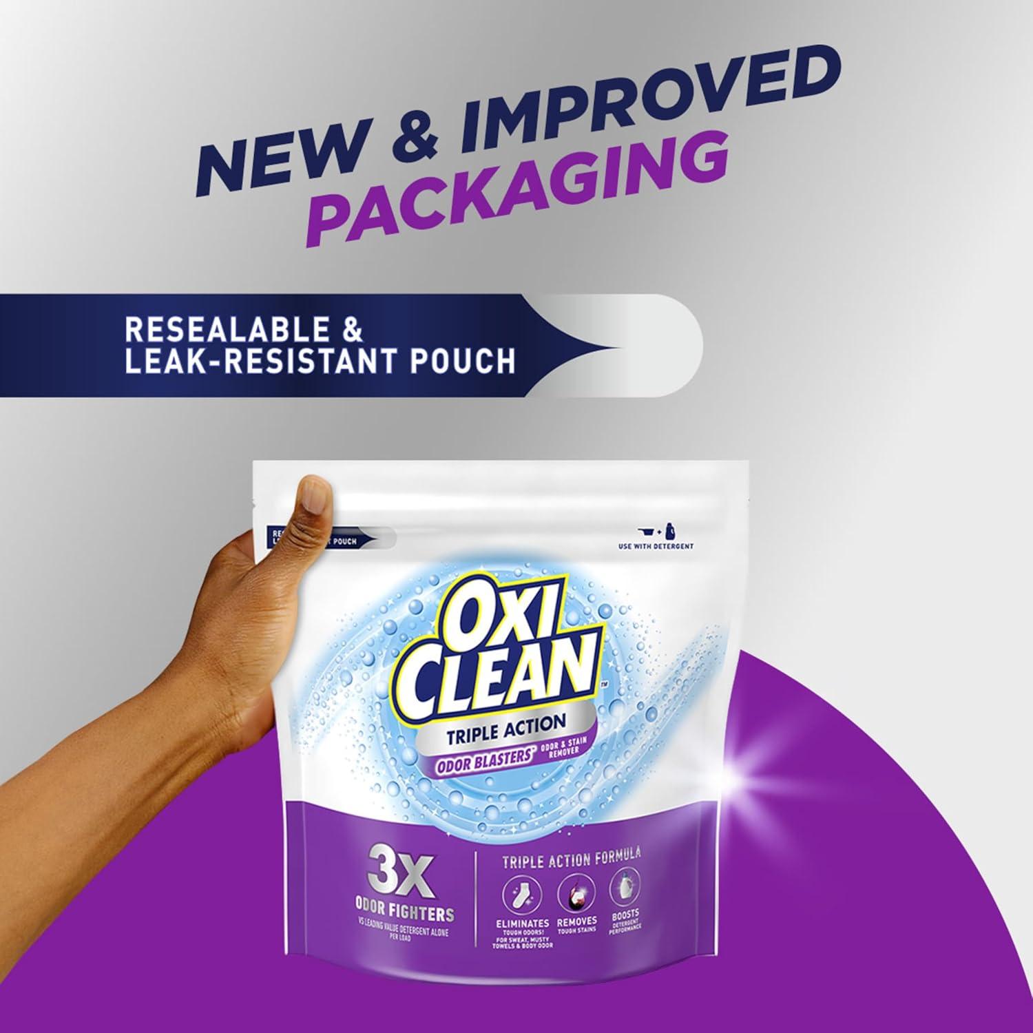 OxiClean Eliminador de Olores y Manchas en Polvo 1.81 kg