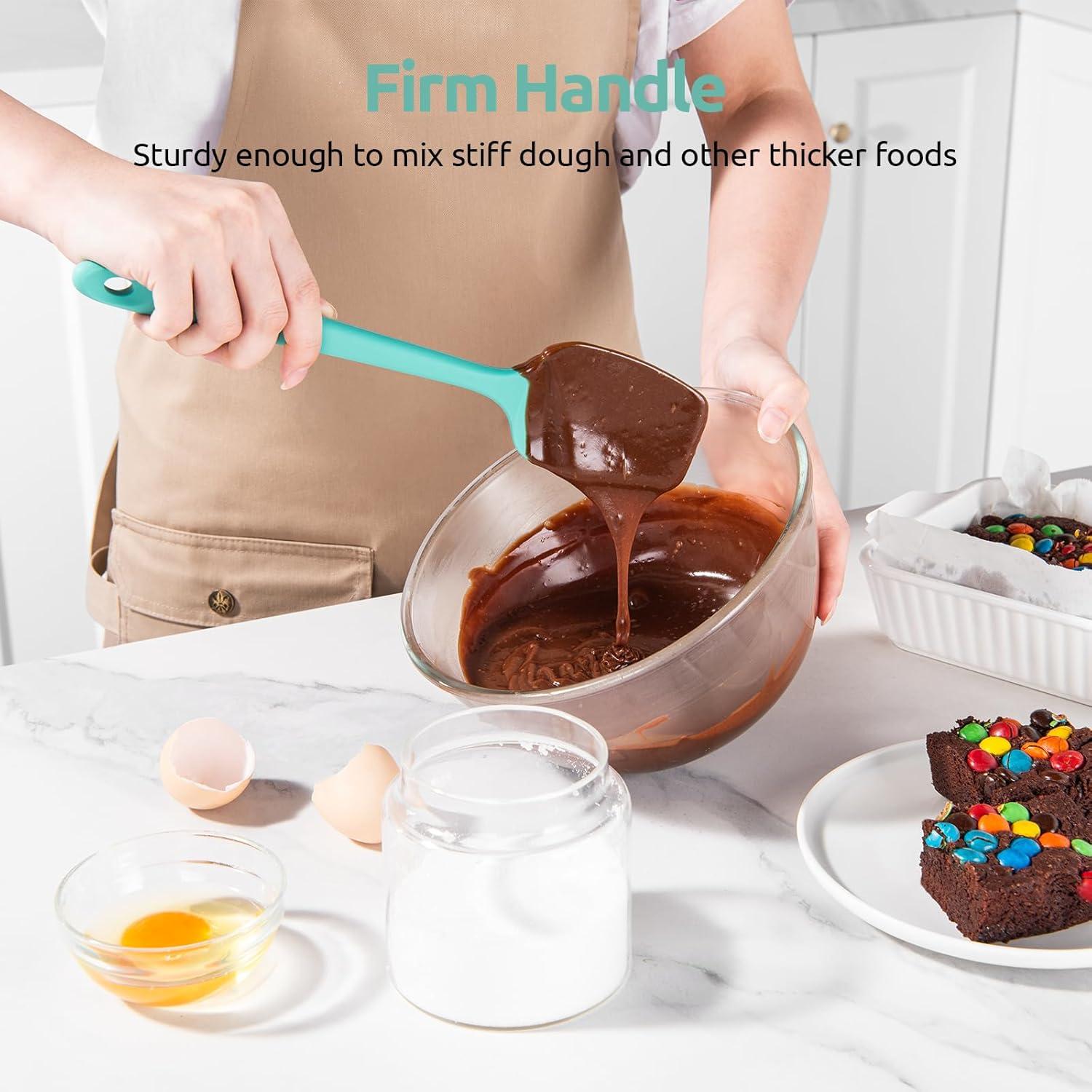 Juego de Espátulas de Silicona U-Taste 3 Piezas Grado Alimenticio