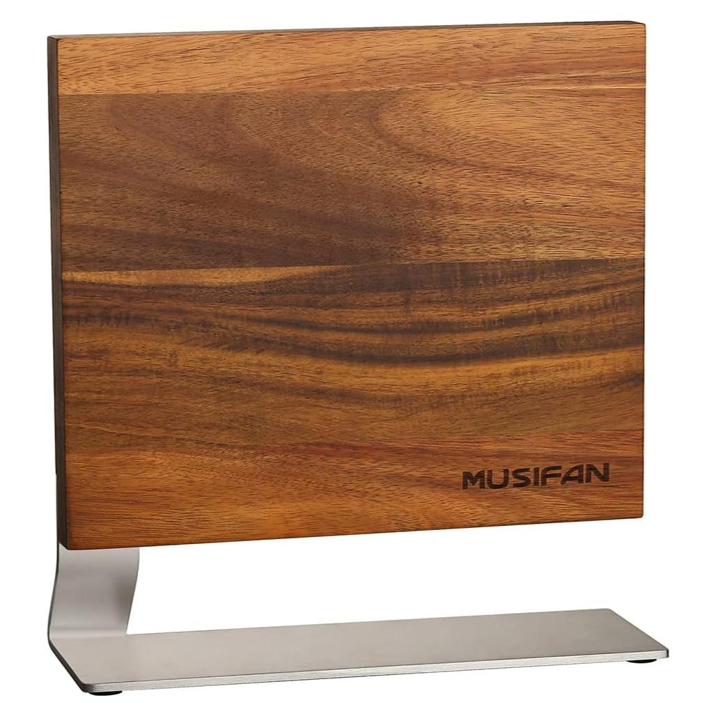 Soporte Magnético para Cuchillos Musifan 26.67x8.89cm Acacia