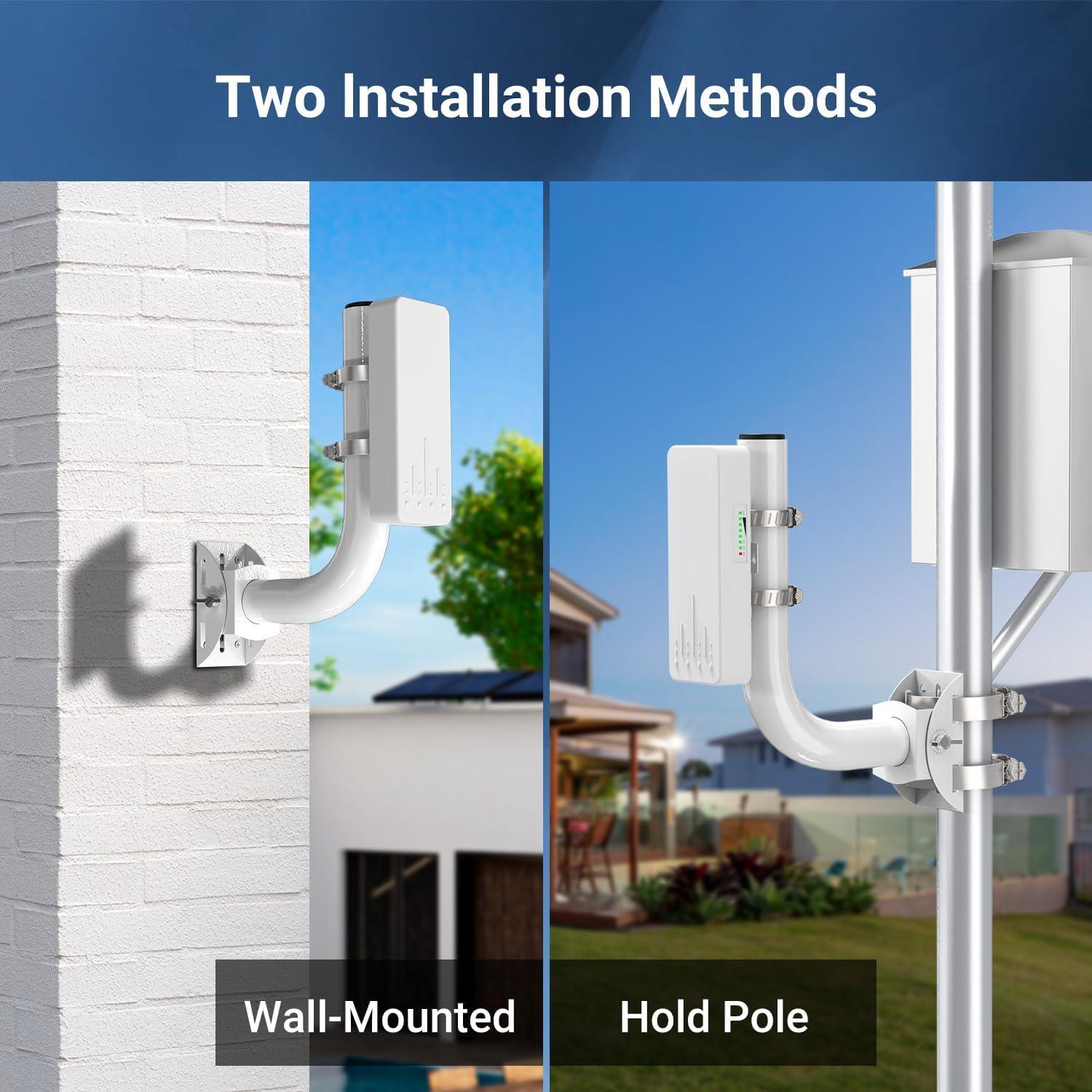 Soporte de Montaje Inalámbrico OWOKISO para CPE - 150 Grados