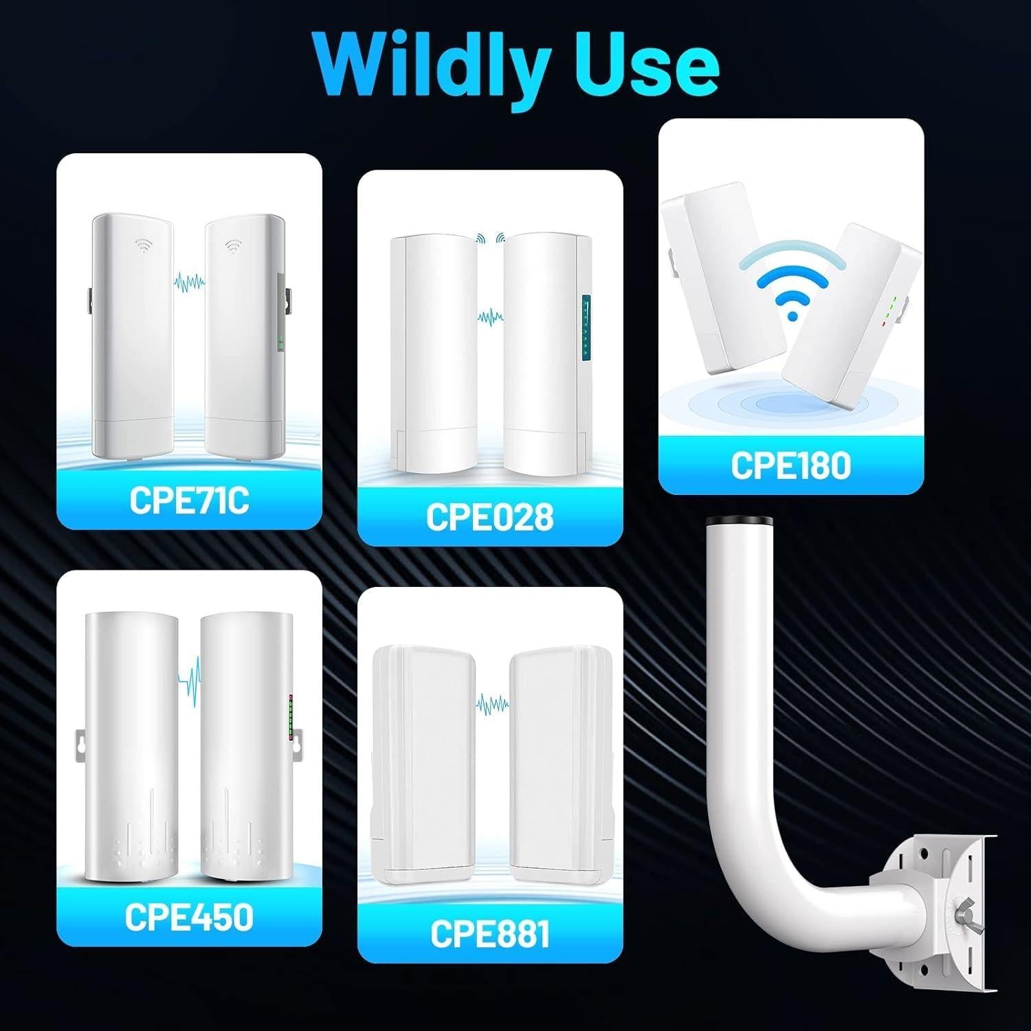 Soporte de Montaje Inalámbrico OWOKISO para CPE - 150 Grados