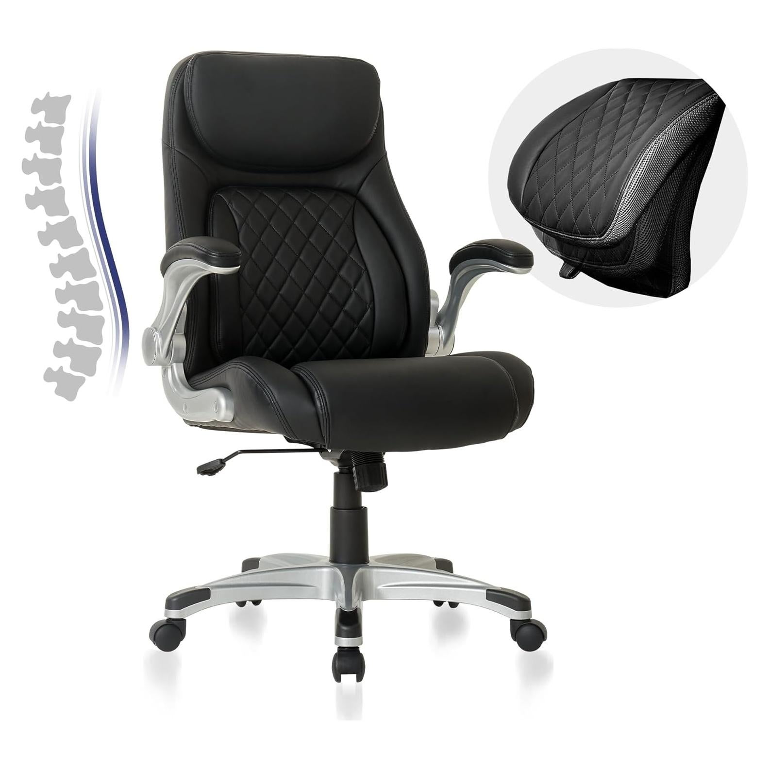 Silla de Oficina Ergonómica Nouhaus Click5 con Soporte Lumbar Ajustable