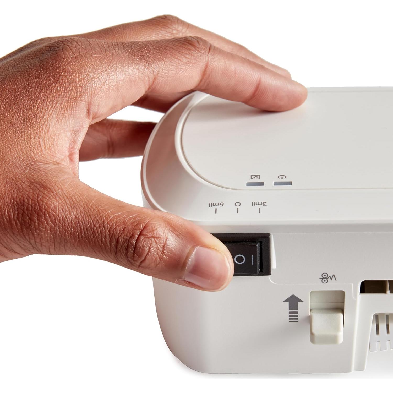 Laminadora Térmica Amazon Basics 23 cm para Documentos y Fotos