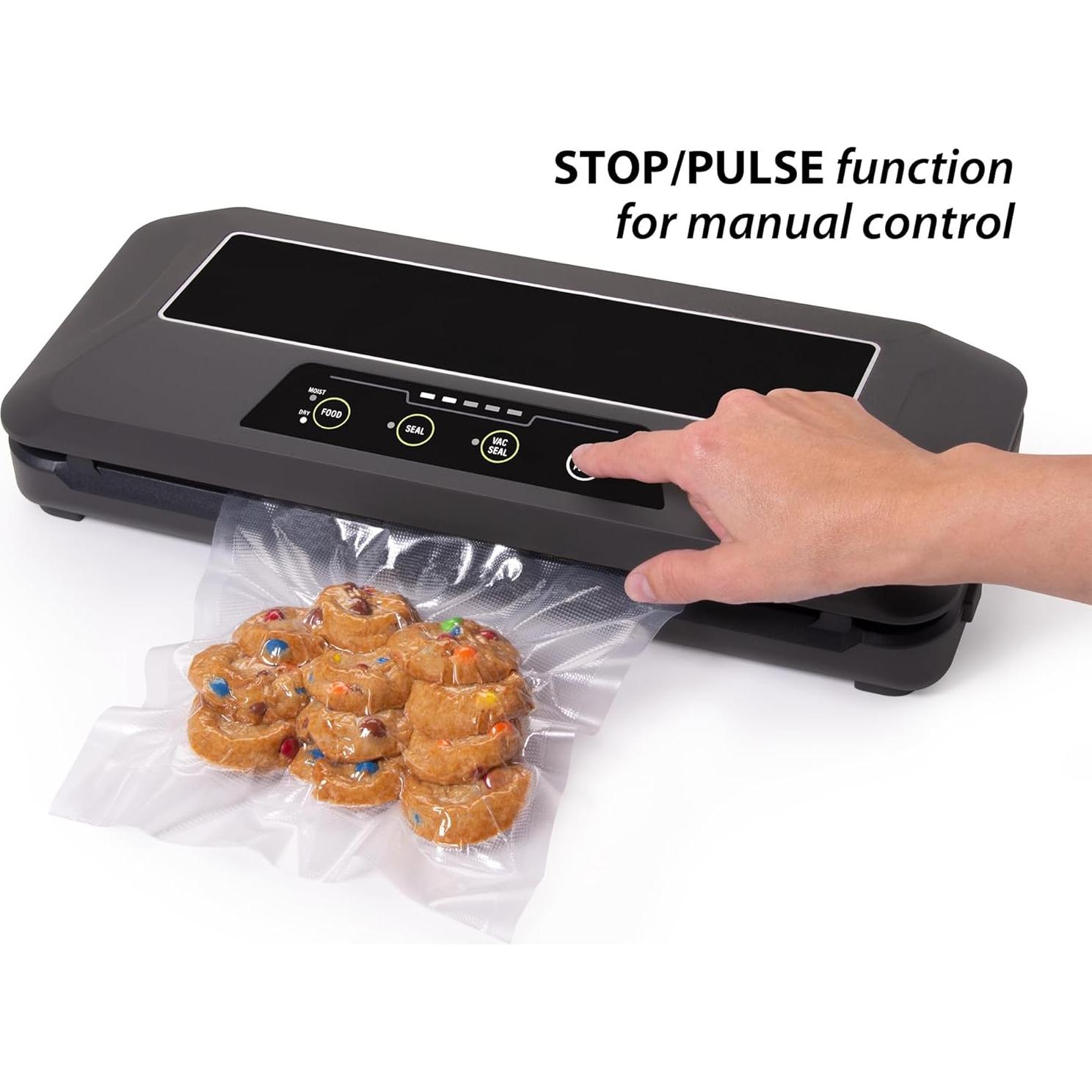 Sellador de Vacío Eléctrico Presto FreshDaddy 110W Automático