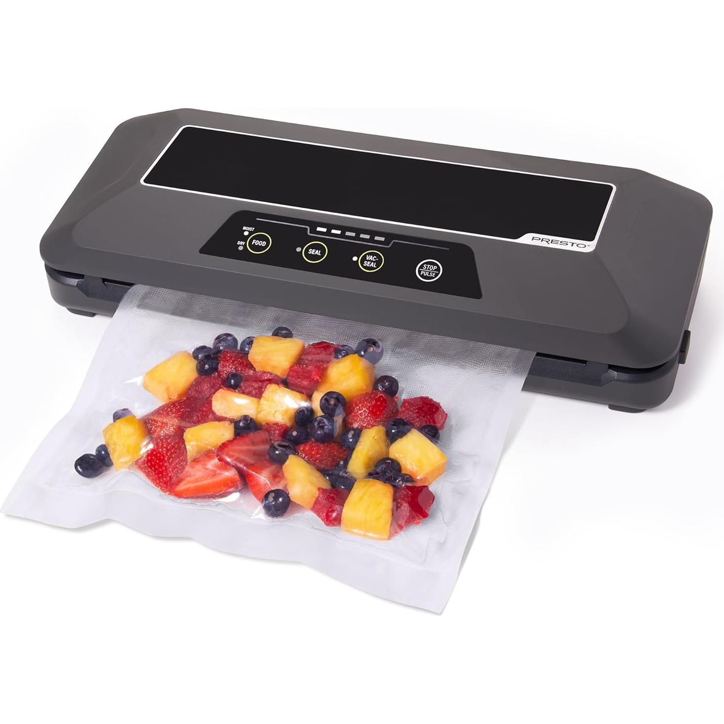 Sellador de Vacío Eléctrico Presto FreshDaddy 110W Automático