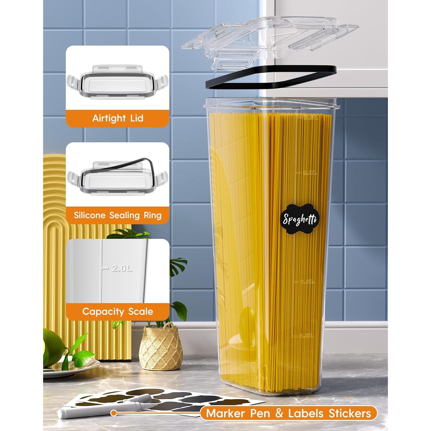 Contenedores de Almacenamiento Hermético KEMETHY 24 Piezas