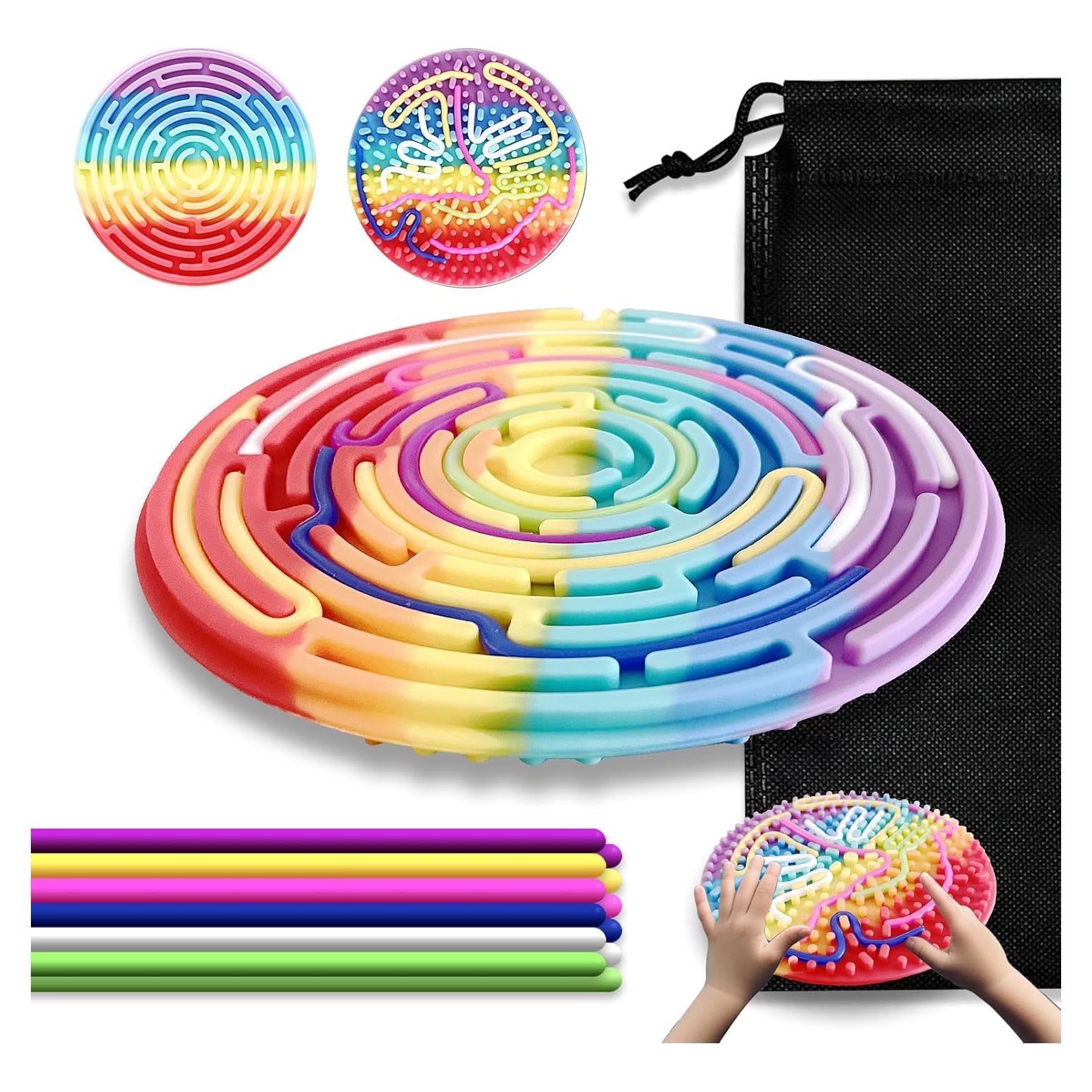 Tablero Sensorial de Silicona YANCIN para Niños 16.3 cm