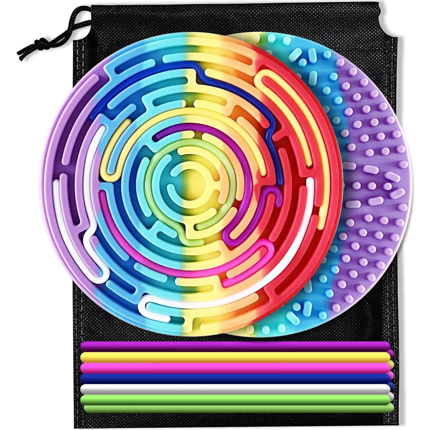 Tablero Sensorial de Silicona YANCIN para Niños 16.3 cm