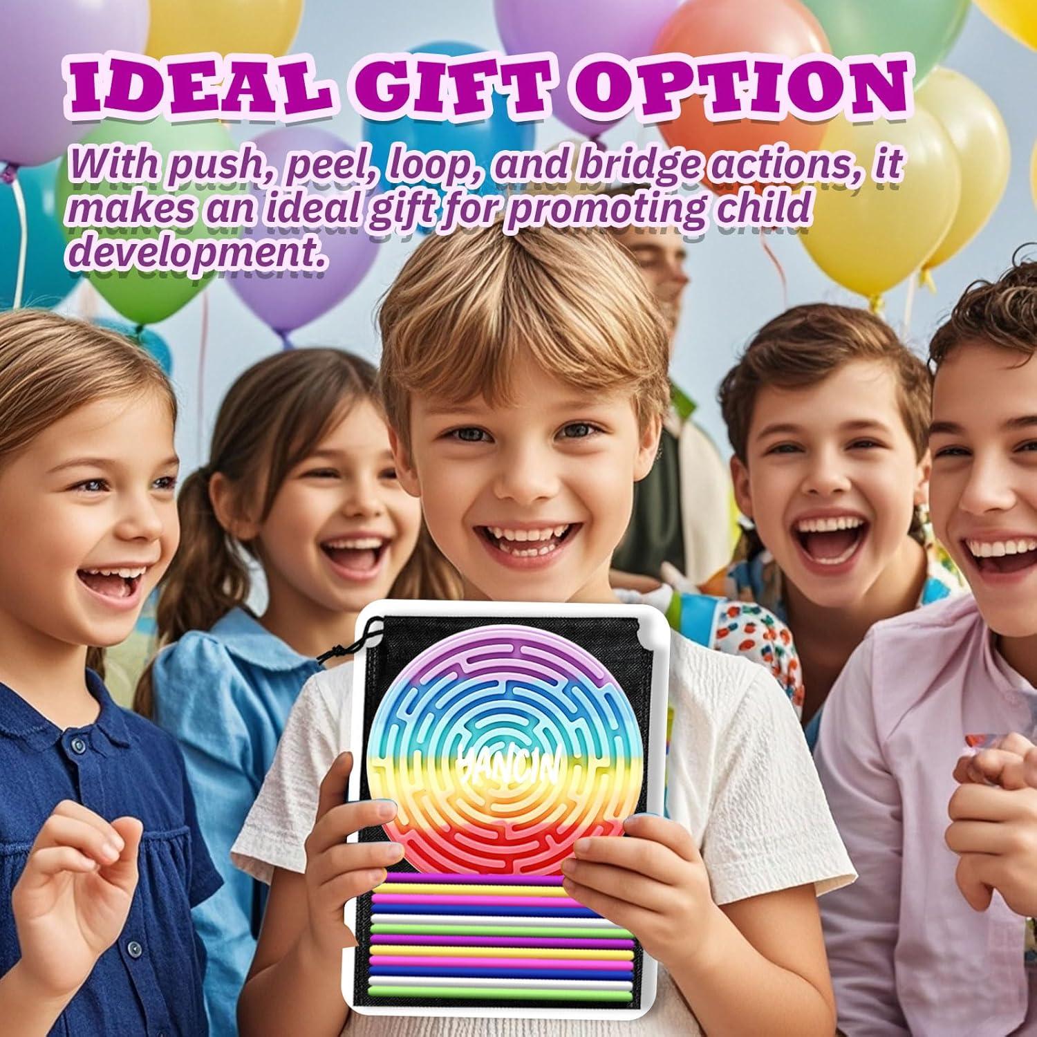 Tablero Sensorial de Silicona YANCIN para Niños 16.3 cm