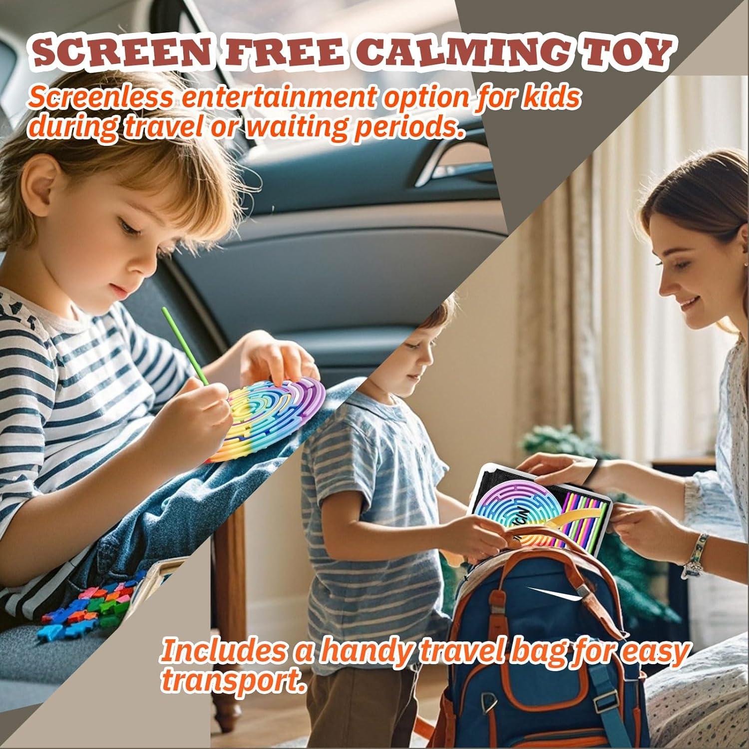 Tablero Sensorial de Silicona YANCIN para Niños 16.3 cm