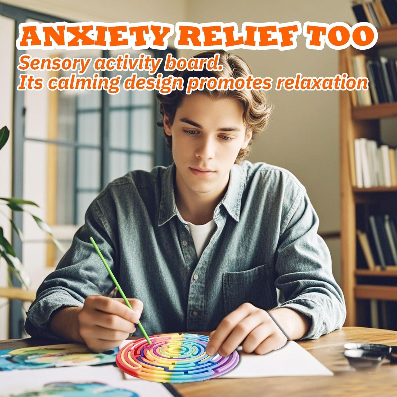 Tablero Sensorial de Silicona YANCIN para Niños 16.3 cm