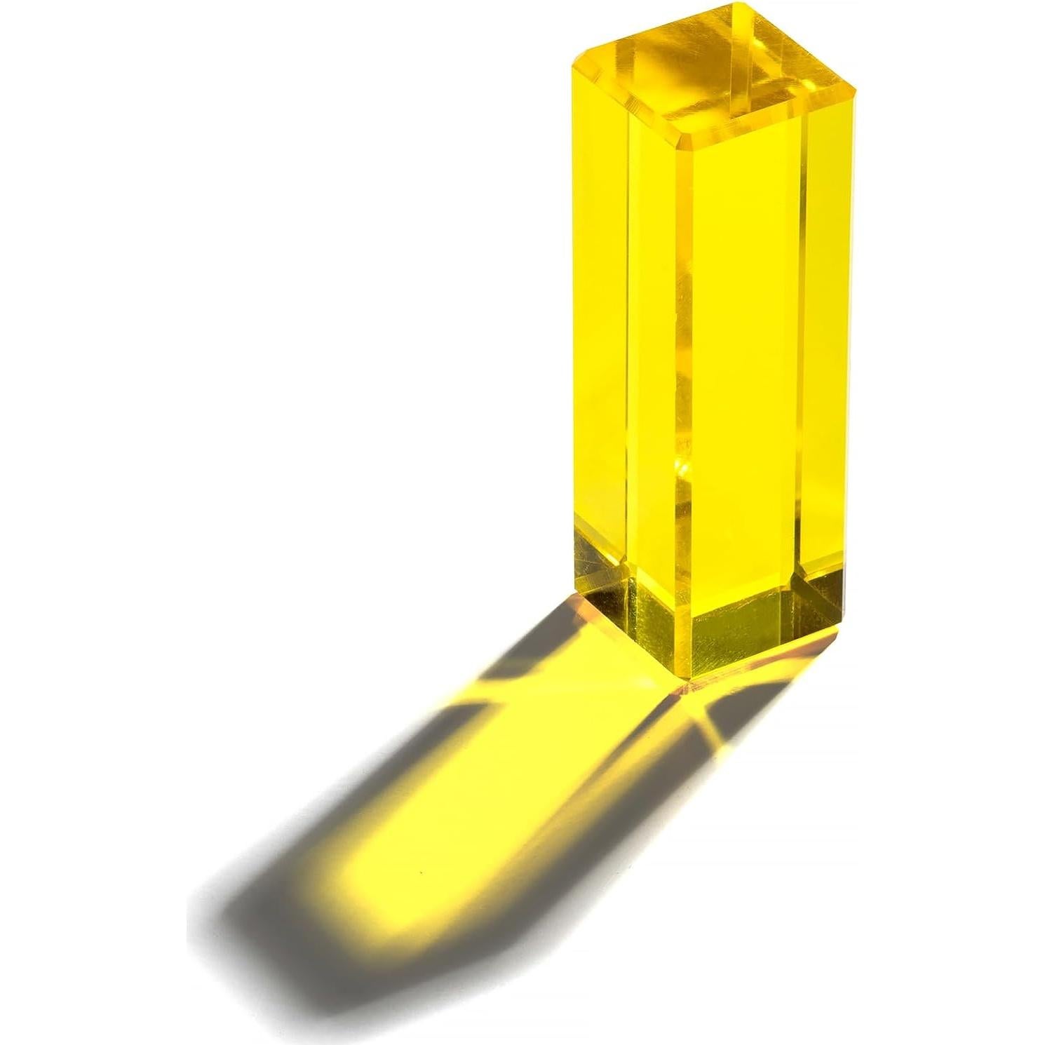 Bloques de Acrílico Cristal Arcoíris 7.5cm - 16 Colores KOAICS