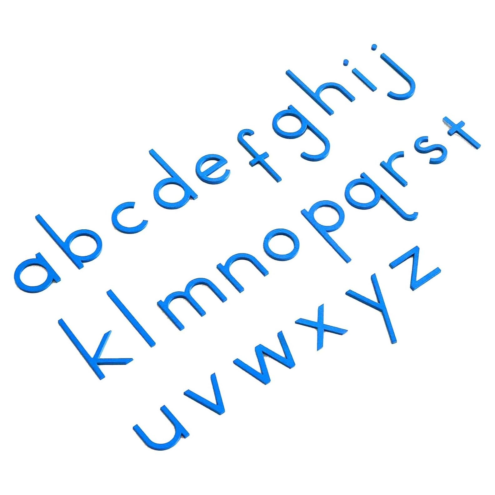 Alfabeto Móvil Montessori Outlet Azul para Niños 3-6 Años