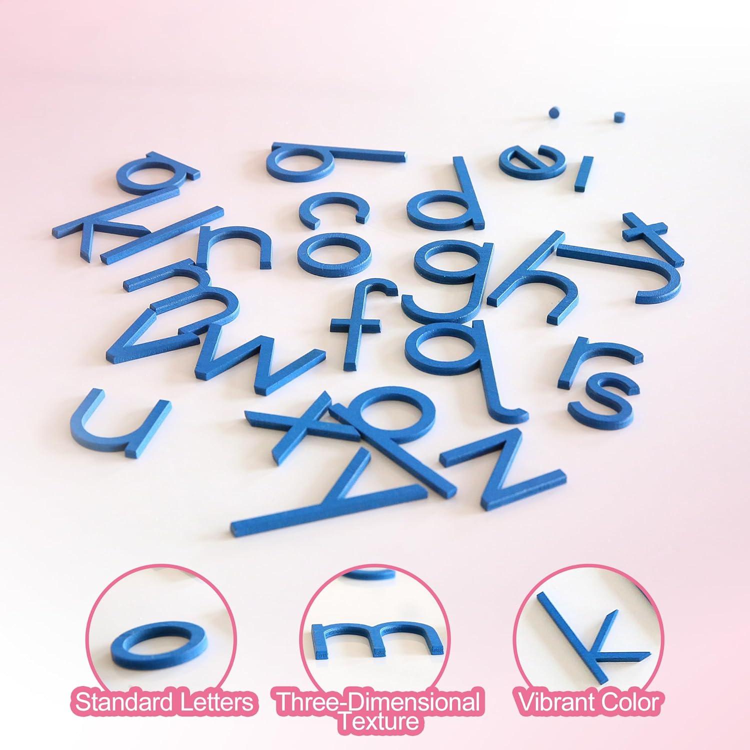 Alfabeto Móvil Montessori Outlet Azul para Niños 3-6 Años