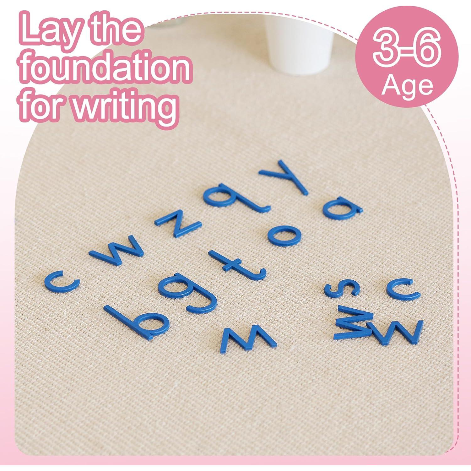 Alfabeto Móvil Montessori Outlet Azul para Niños 3-6 Años