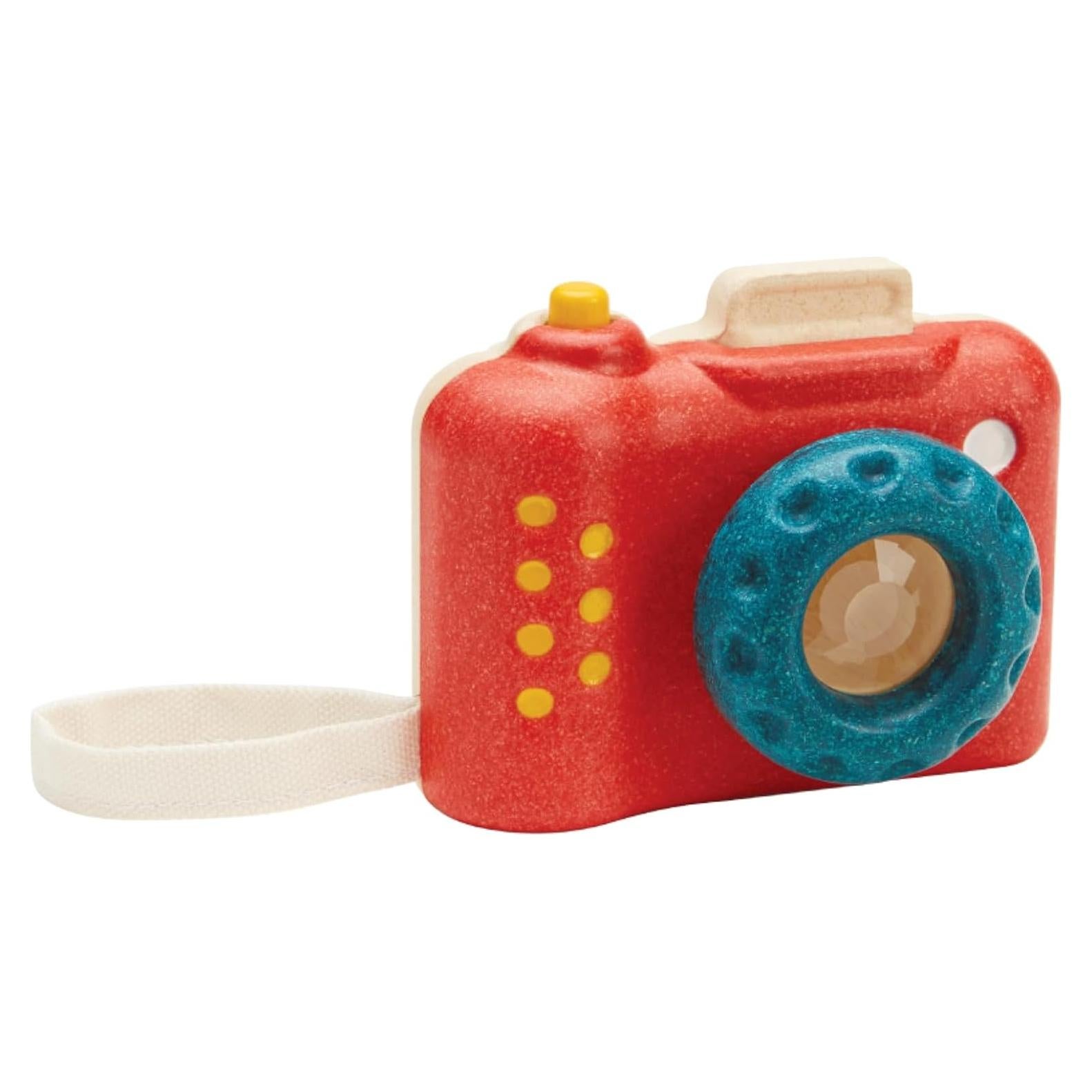 Cámara de Juguete de Madera PlanToys para Niños 18+ Meses