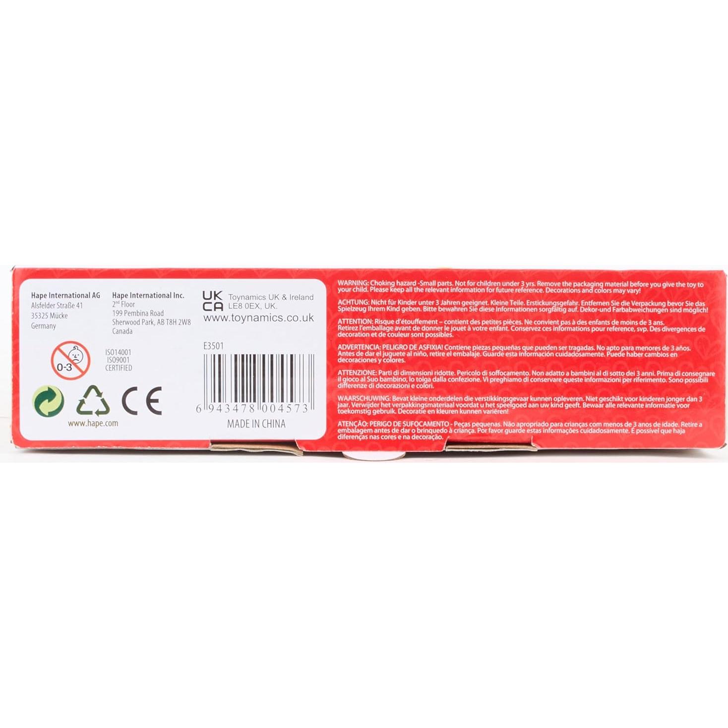 Hape Conjunto de Muñecas Afroamericanas de Madera - 6 Figuras