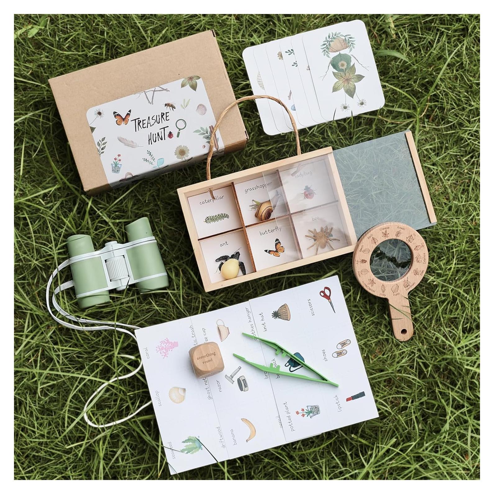 Kit de Búsqueda del Tesoro de Madera Samonyed para Niños 4+