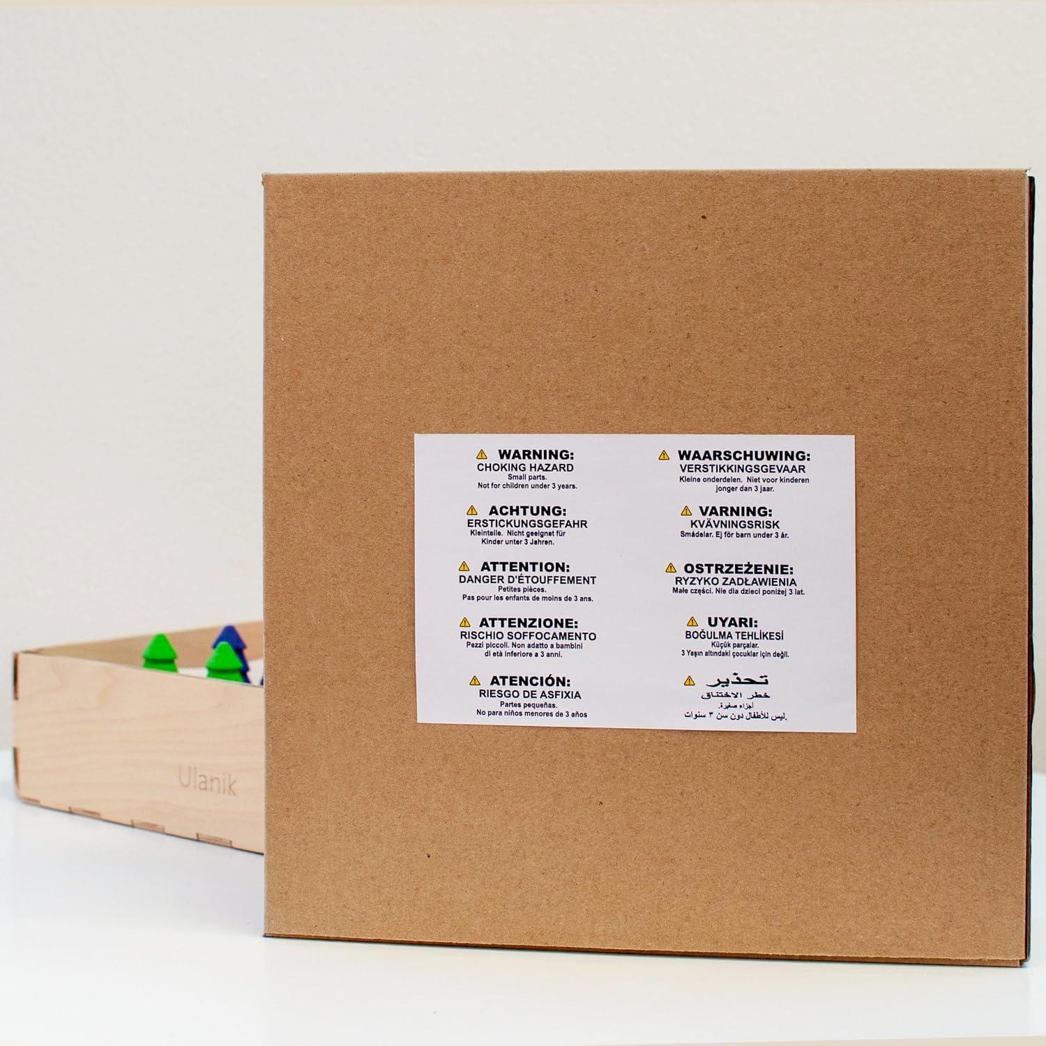 Juguetes Montessori Ulanik - Árboles de Madera 25 Piezas