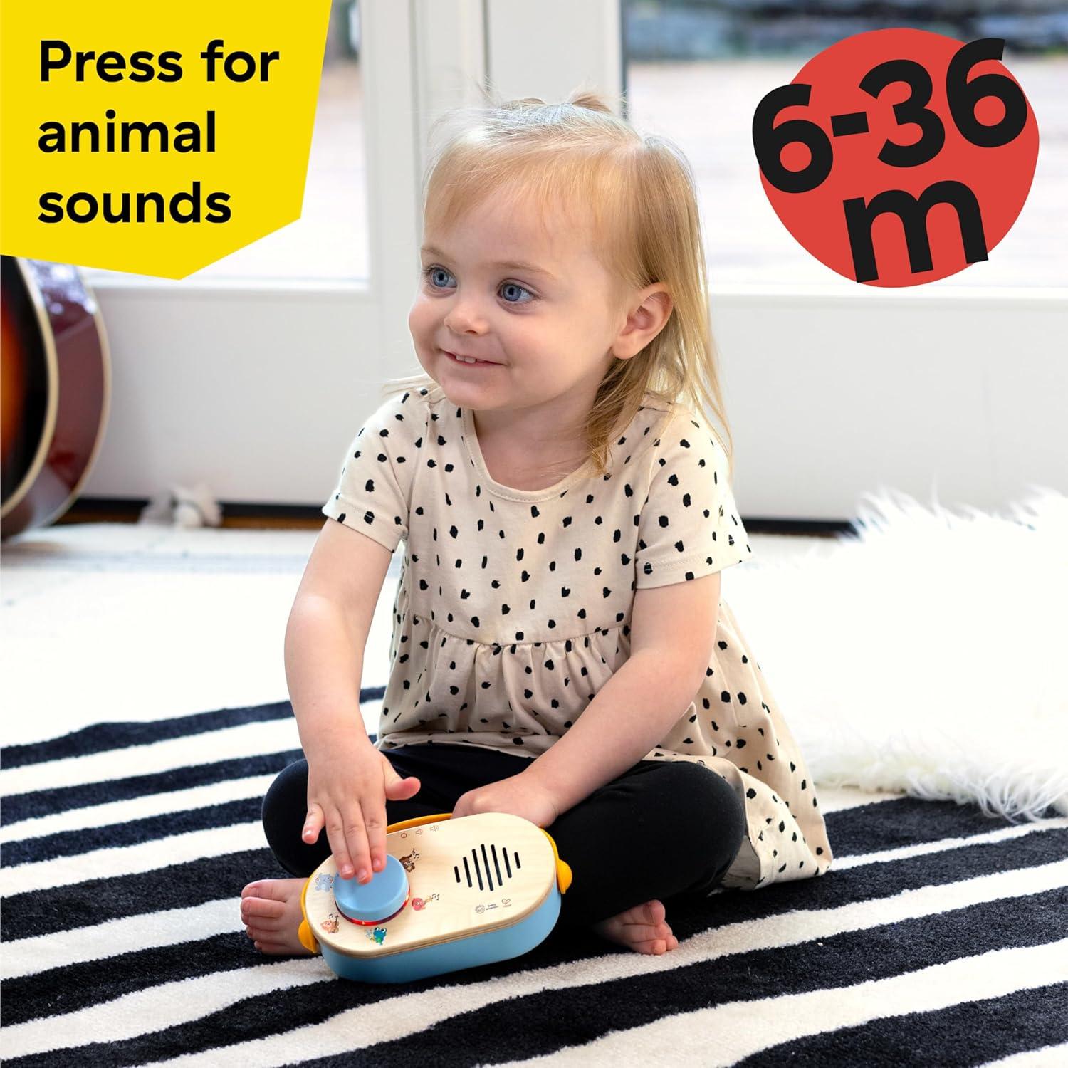 Juguete Musical Baby Einstein Hape Radio de Descubrimiento 16.1x5.4cm