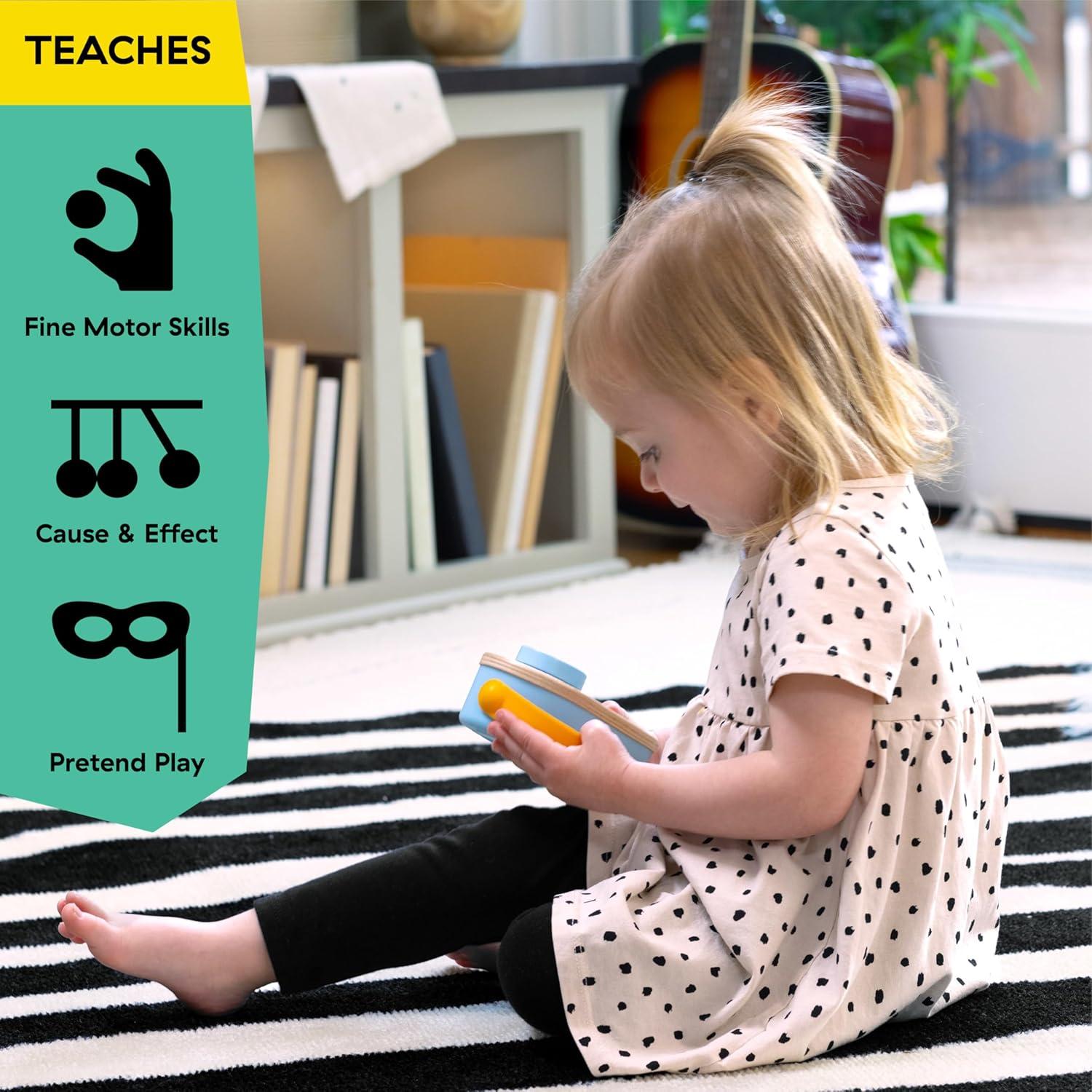 Juguete Musical Baby Einstein Hape Radio de Descubrimiento 16.1x5.4cm